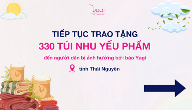 [CẬP NHẬT TIẾN ĐỘ trao nhu yếu phẩm] 330 túi nhu yếu phẩm tiếp tục tới tay người dân chịu ảnh hưởng của bão Yagi tại Thái Nguyên